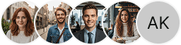 Several investor profile avatars displayed in a Cove Valueford trading review section